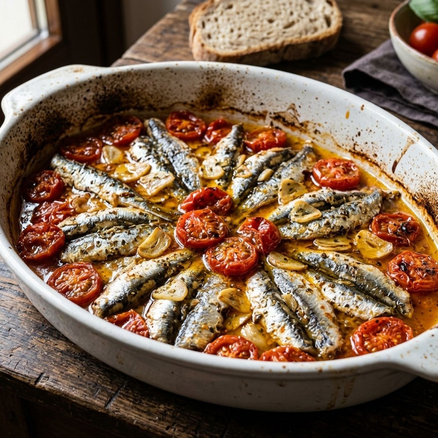 Acciughe alla pizzaiola al forno, facili e saporite episode artwork