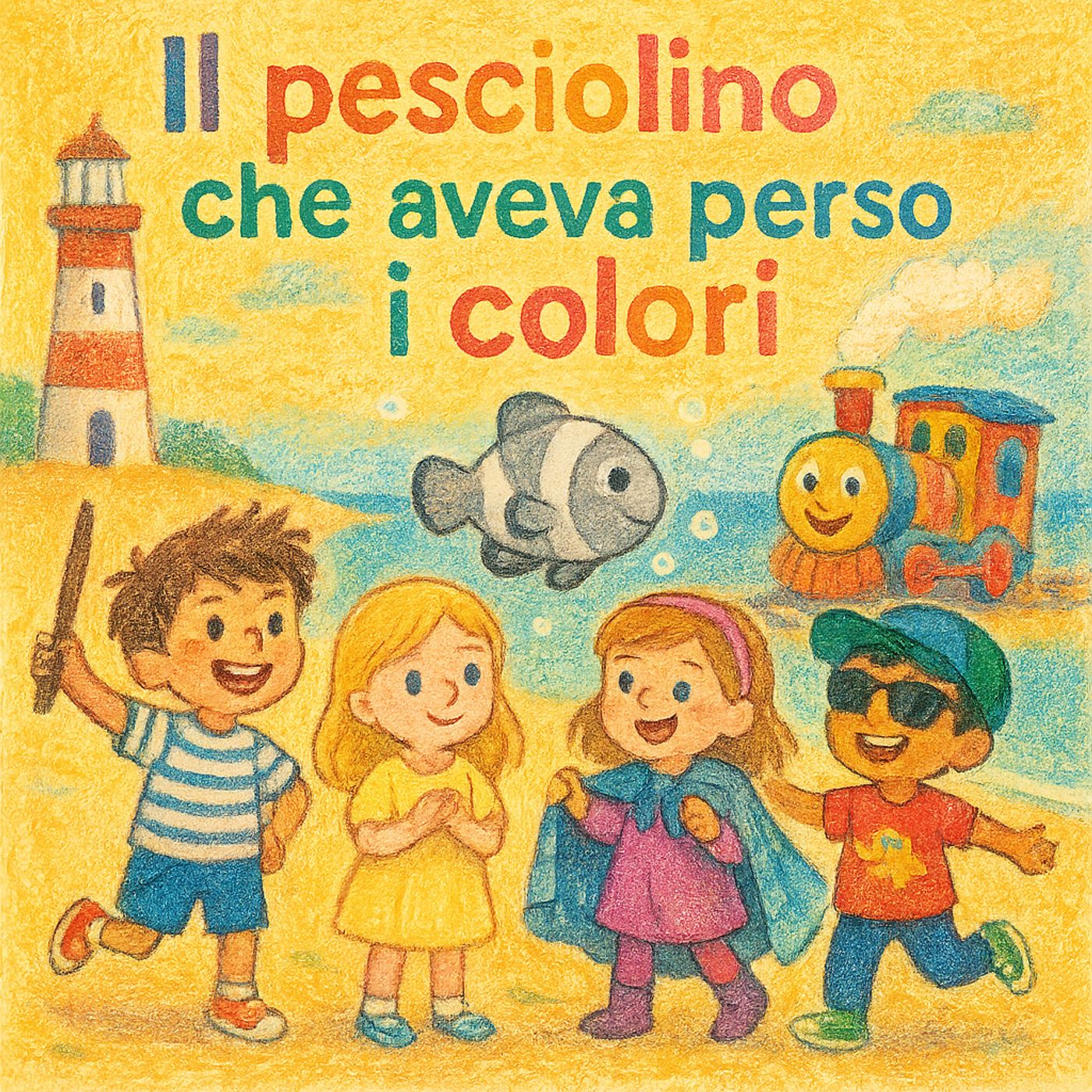 Il pesciolino che aveva perso i colori