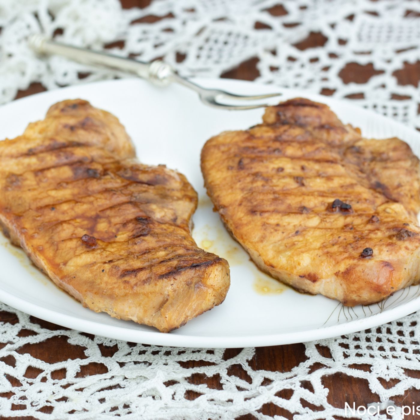 Coppa di maiale in padella
