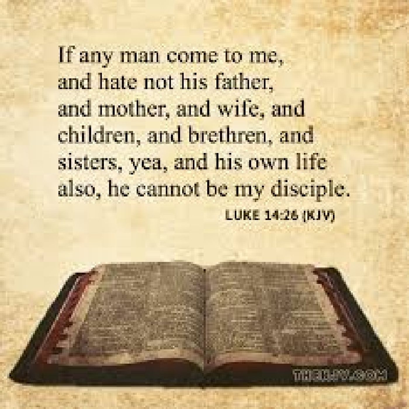 P.1 LUKE CH 14 V 26! I HATE THIS FAMILY YAHWEH SENT ME TO!!THEY R MY TEST!! episode artwork