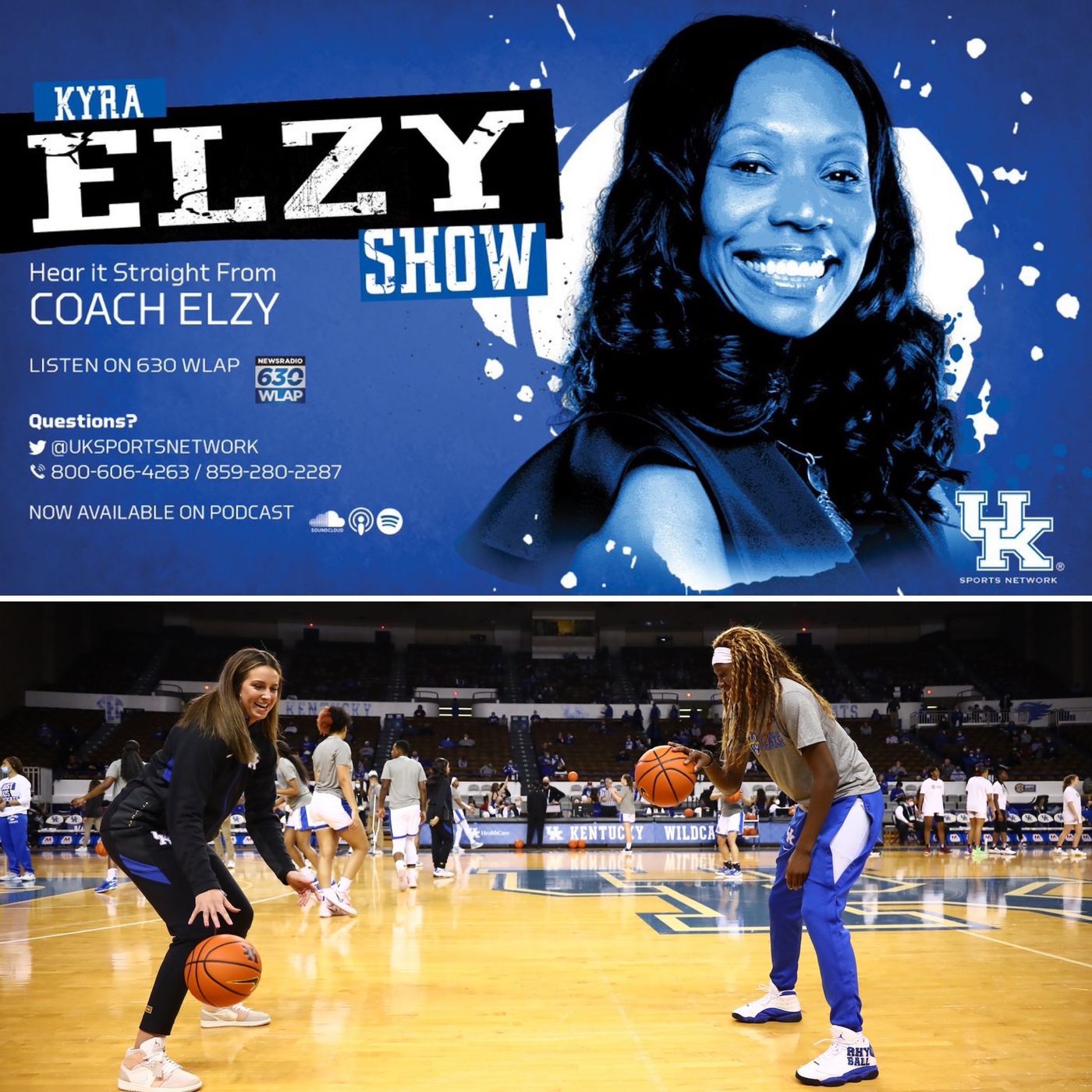 Kyra Elzy Show, February 17th 2022 with Rhyne Howard and Blair Green