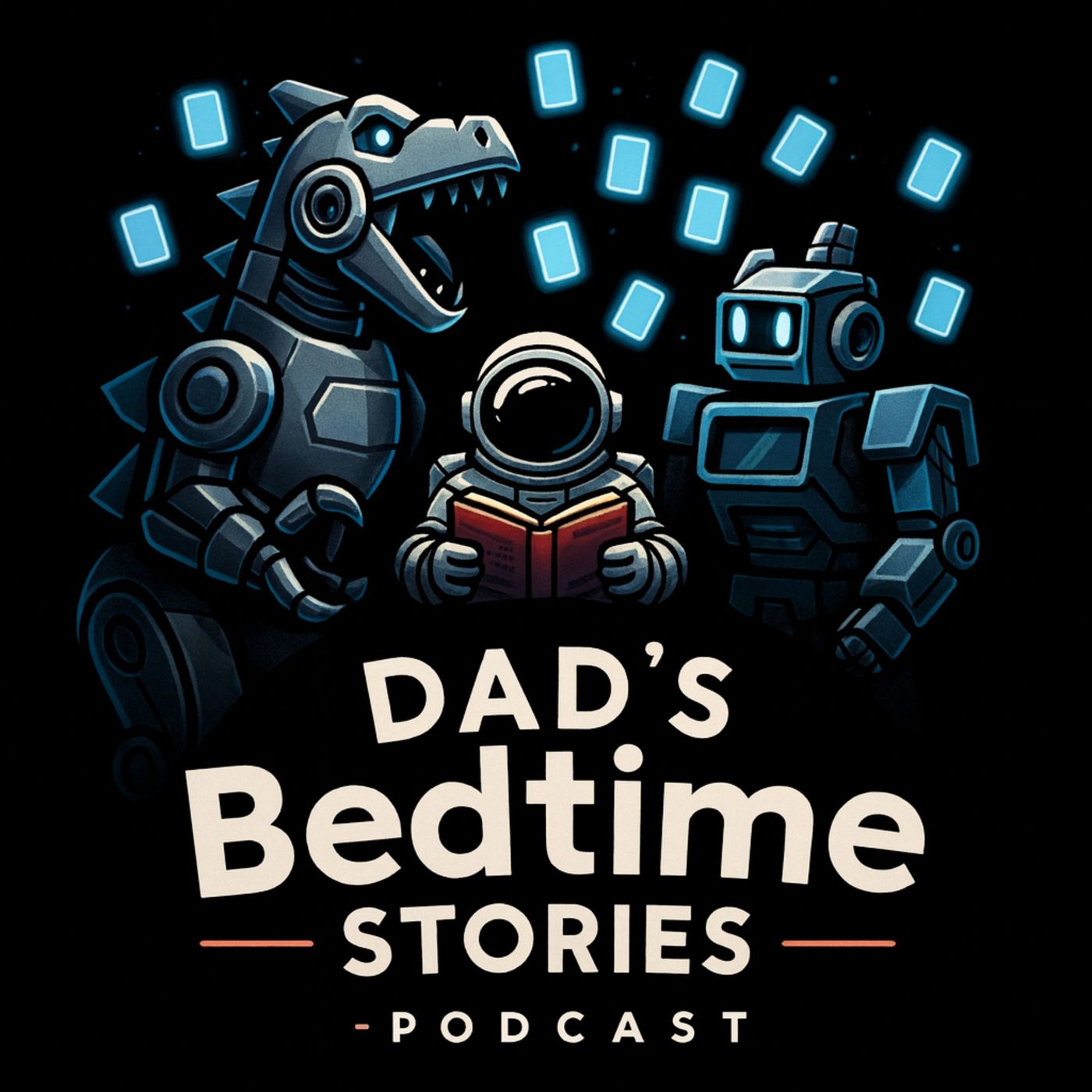 The Giganotosaurus and the Race Robot - Cards of Power #56 - A Bedtime Adventure