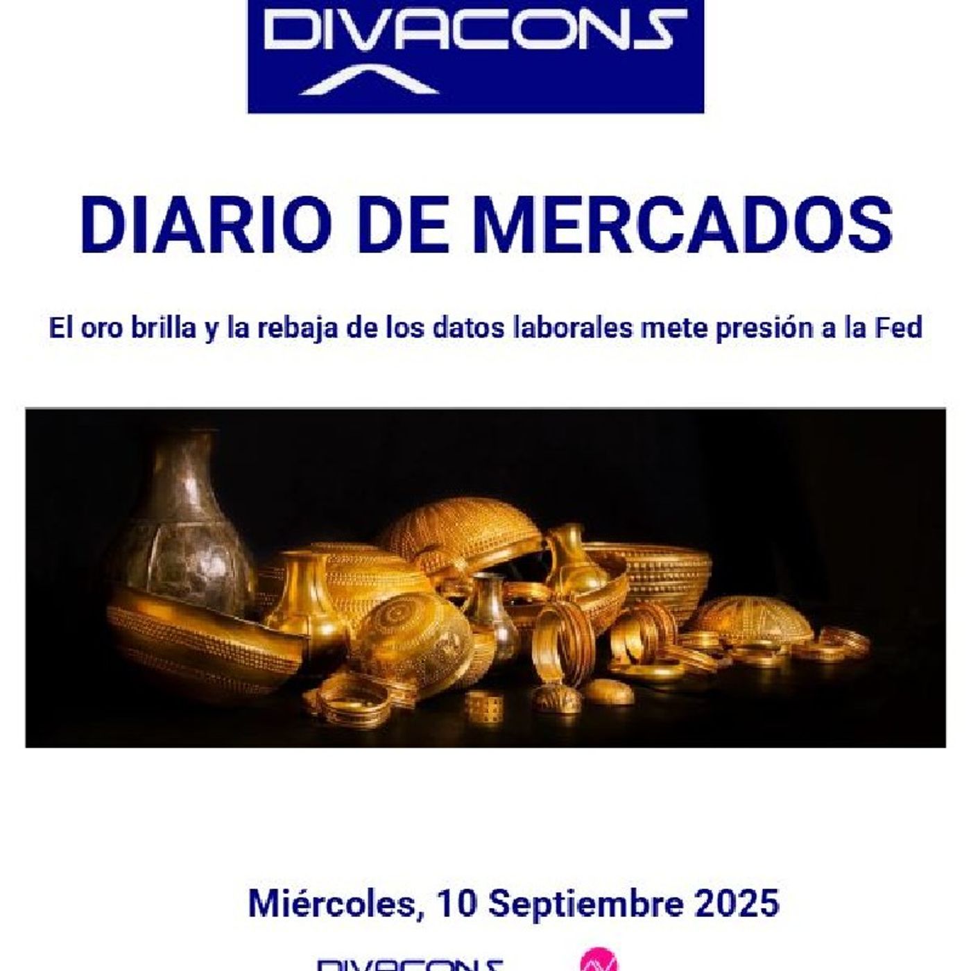 PODCAST en abierto DIARIO DE MERCADOS Miércoles 10 Septiembre 2025 episode artwork