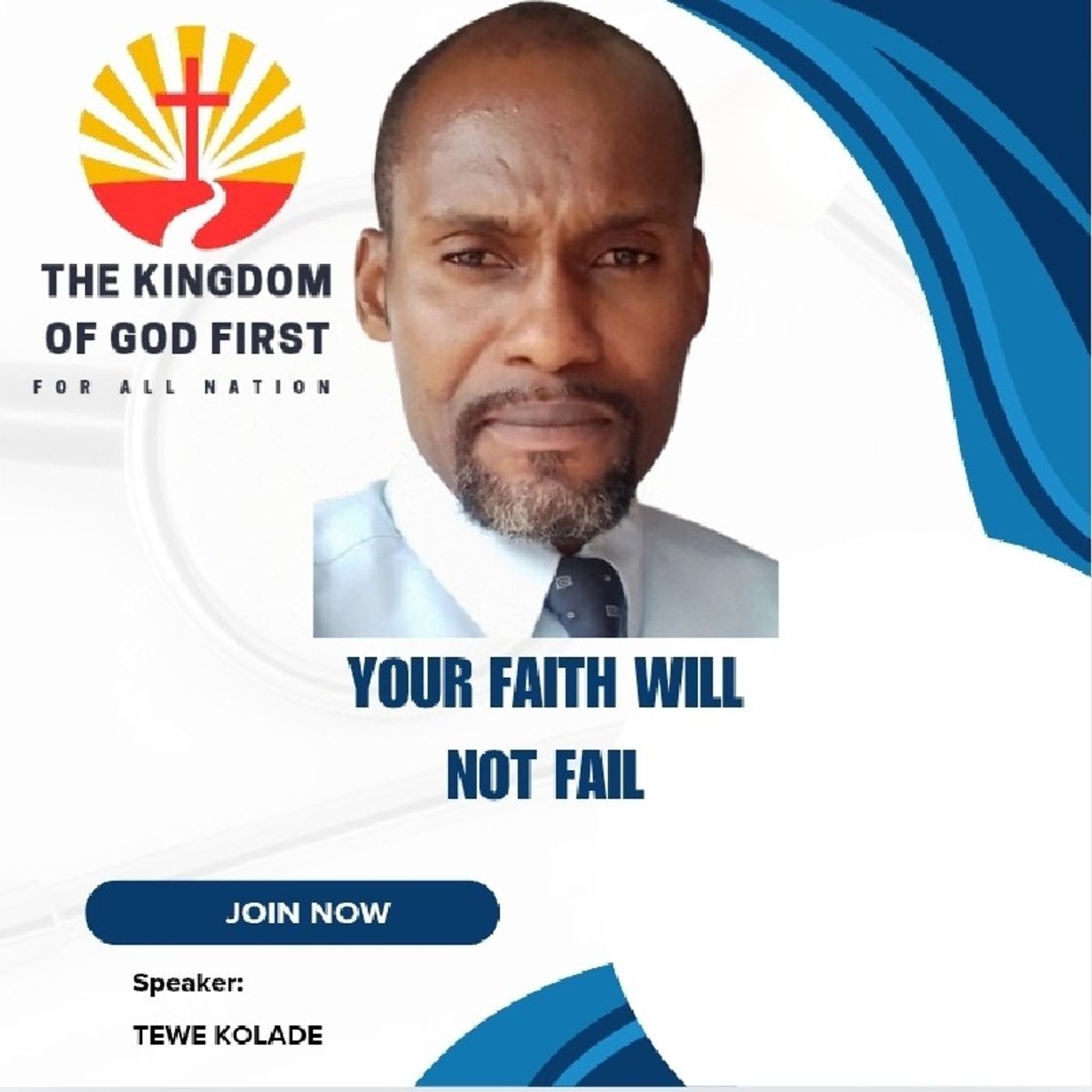 YOUR FAITH WILL NOT FAIL