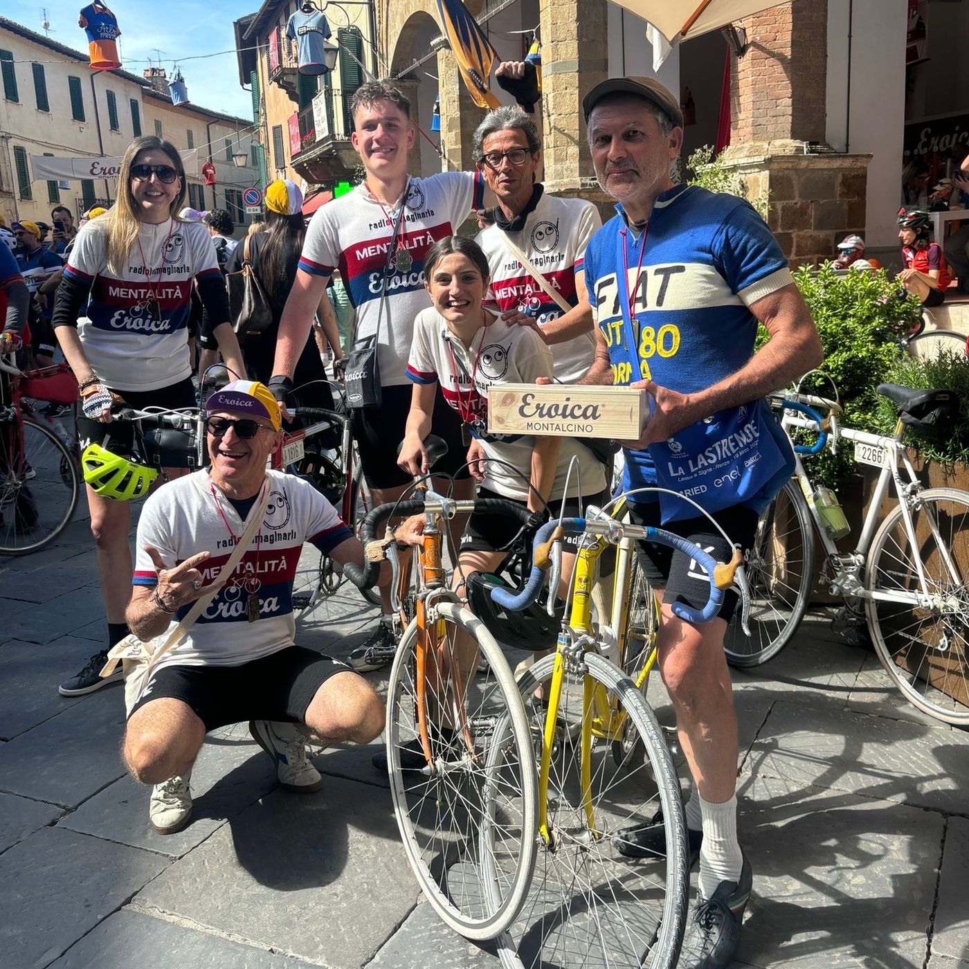 #EroicaMontalcino Siamo partiti per farcela