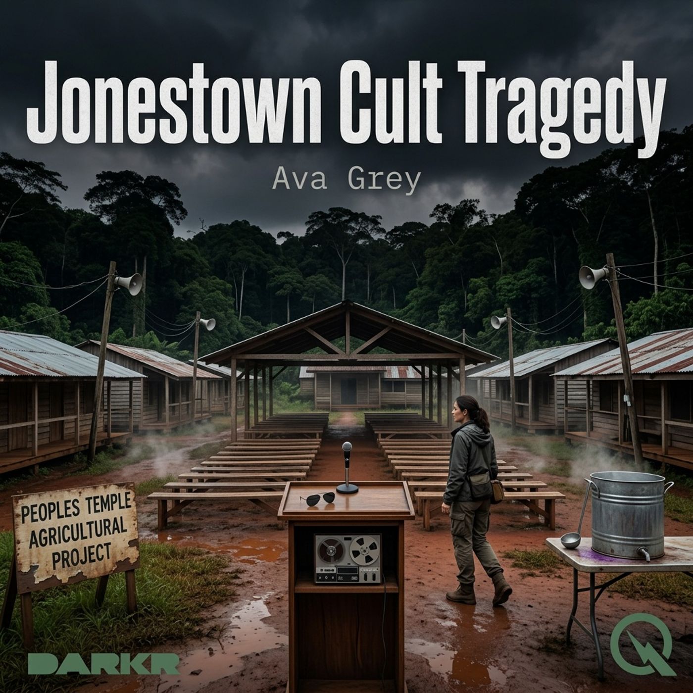 Jonestown Cult Tragedy podcast artwork