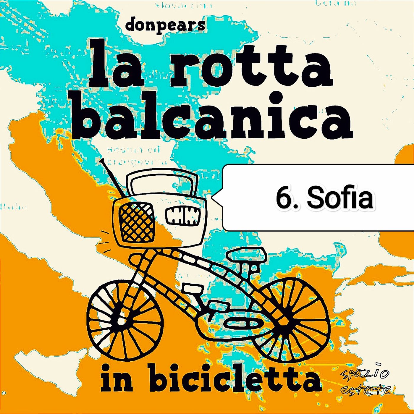 La rotta balcanica in bicicletta