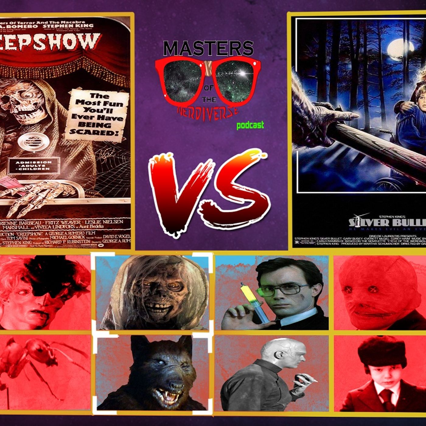 MOTN Random Select: Creepshow (1982) Vs. Stephen King's Silver Bullet (1985) episode artwork