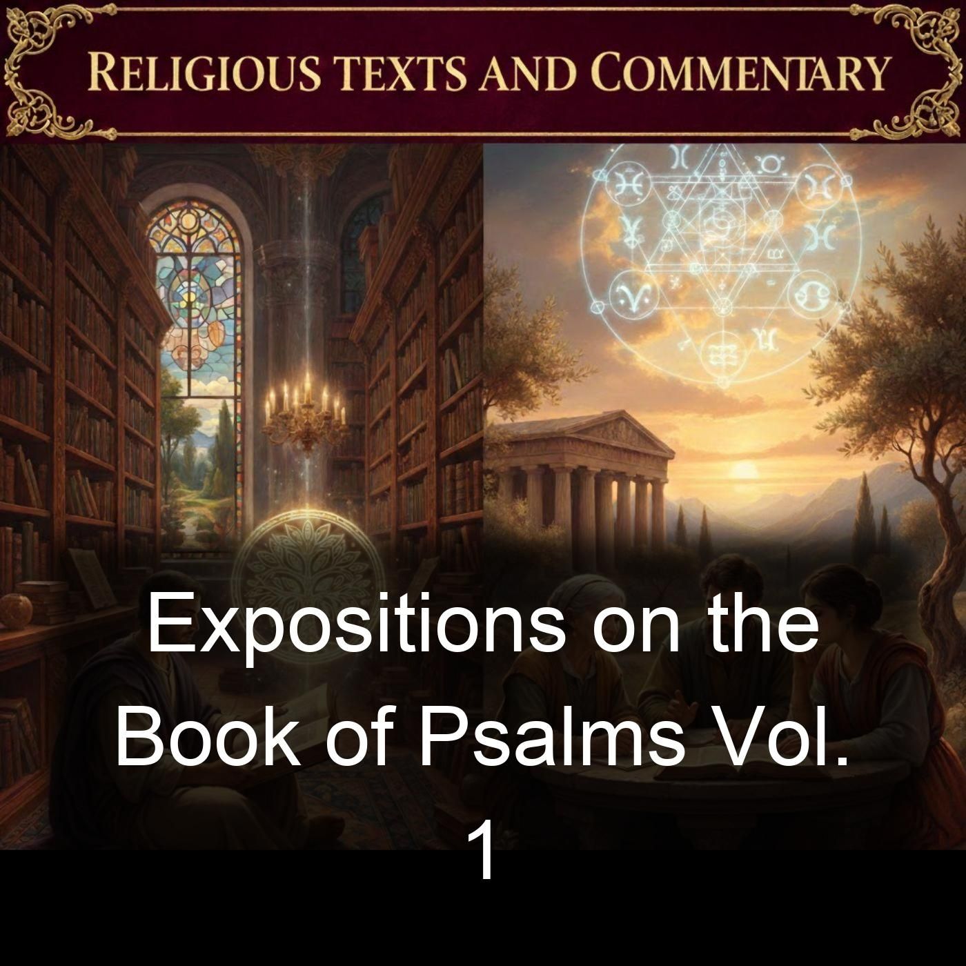 Expositions on the Book of Psalms Vol. 1 cover art