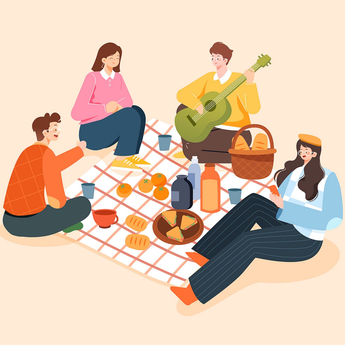 China's picnic trend: Back to basics!