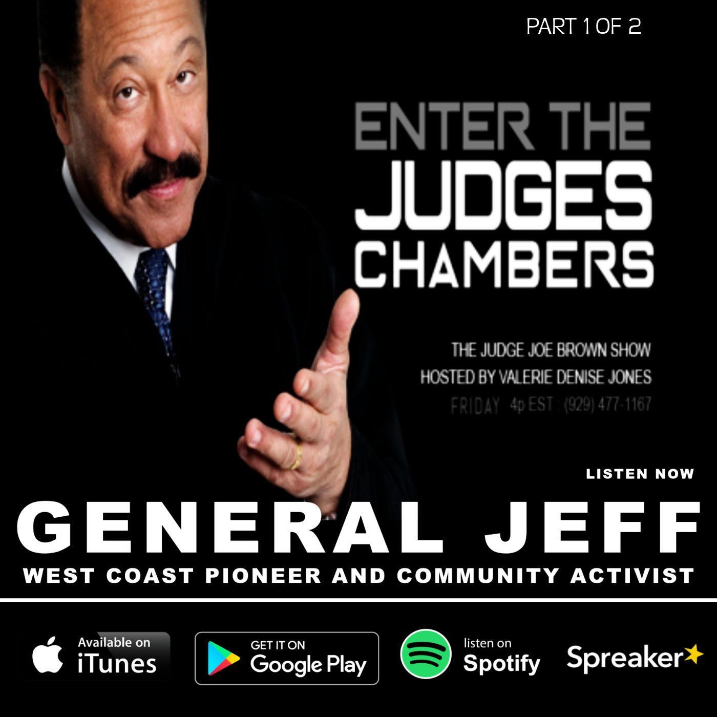 THE JUDGE JOE BROWN SHOW, TOO (PRODUCED BY VALERIE DENISE JONES)