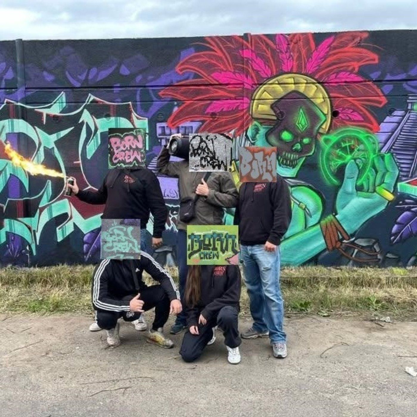 BORN CREW - 437 Graffiti - COKE, EASY & RITUS - Jugendhaus am Bügel - Character Jam - Frankfurt - [ GERMANY ] episode artwork