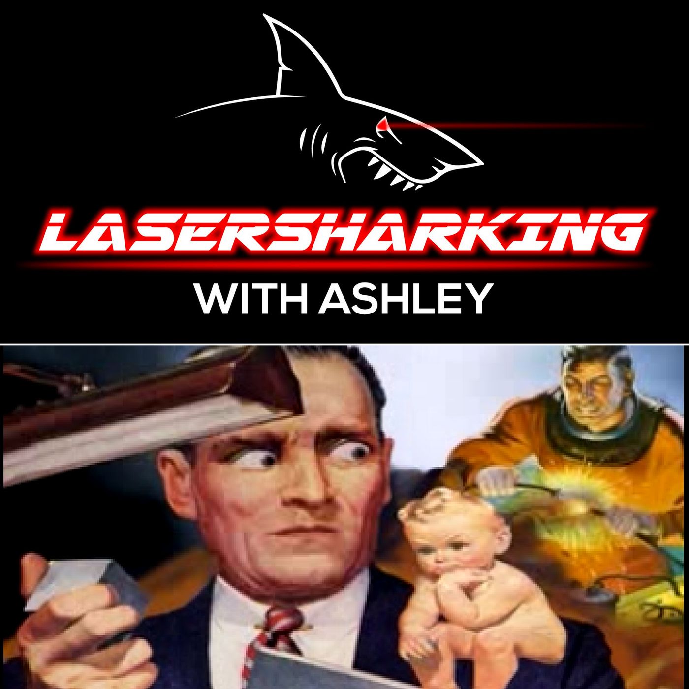 Lasersharking with Ashley