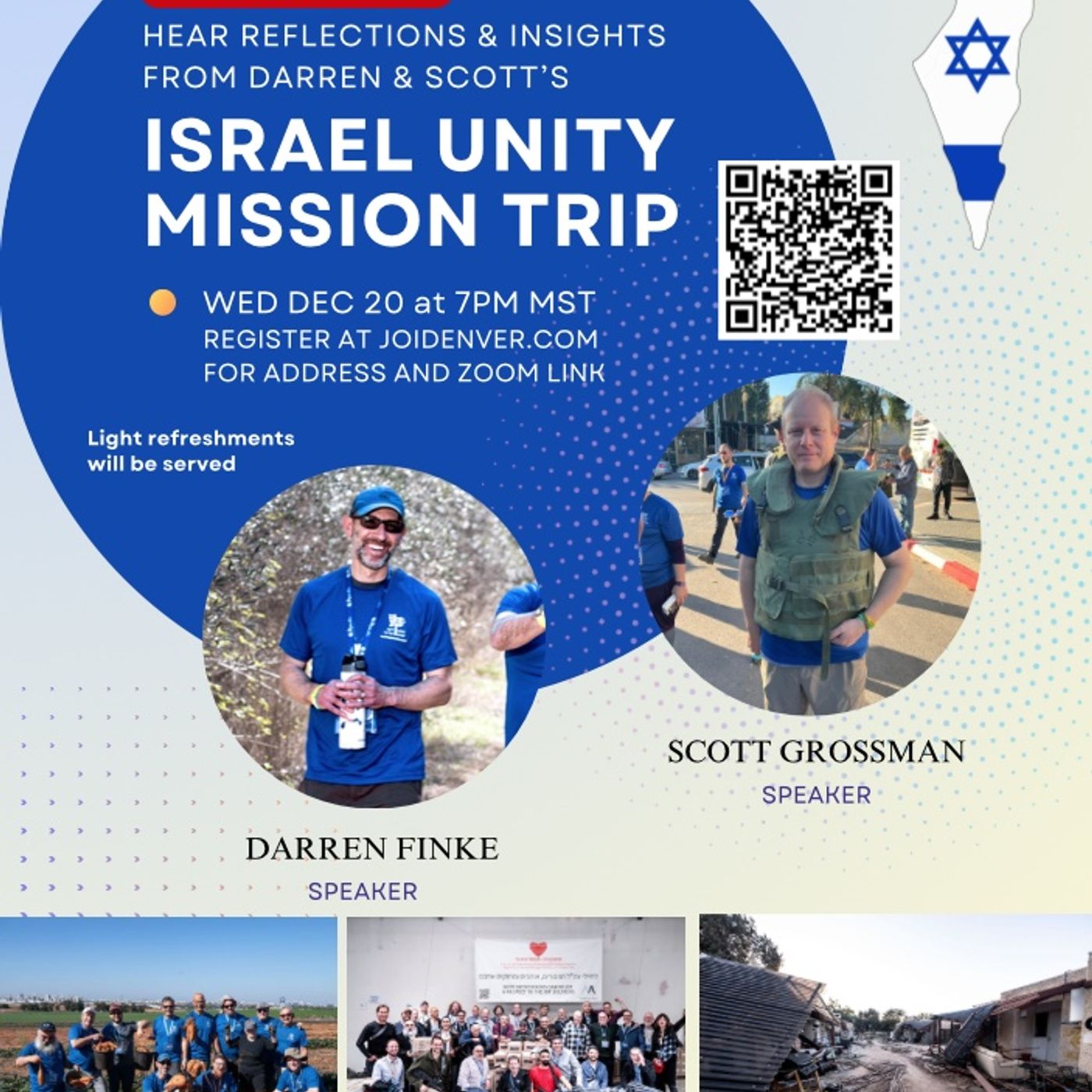 7 - Reflections From Israel: Darren Finke & Scott Grossman