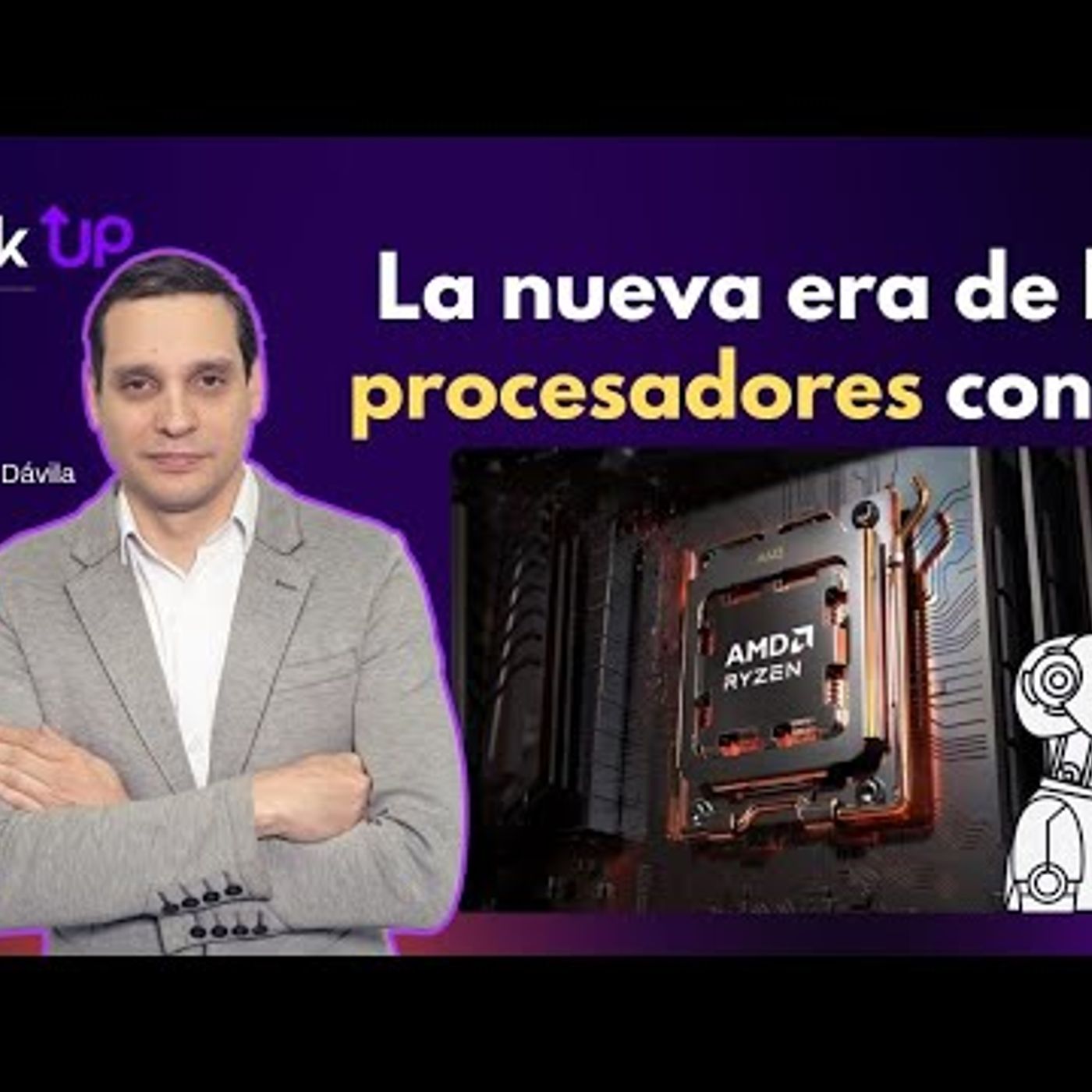 Integración de Inteligencia Artificial en los procesadores AMD  Click Up By Pulzo episode artwork