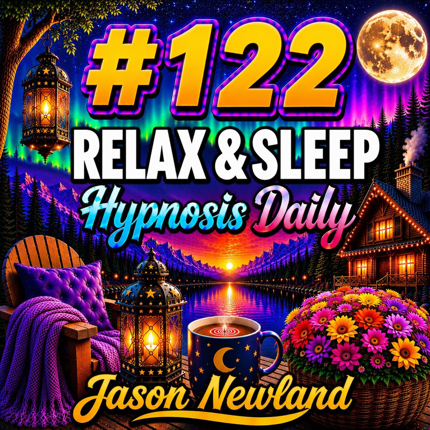 #122 Relax & Sleep Hypnosis Daily - DRIFTING DOWN A SLIDE (Jason Newland) episode artwork