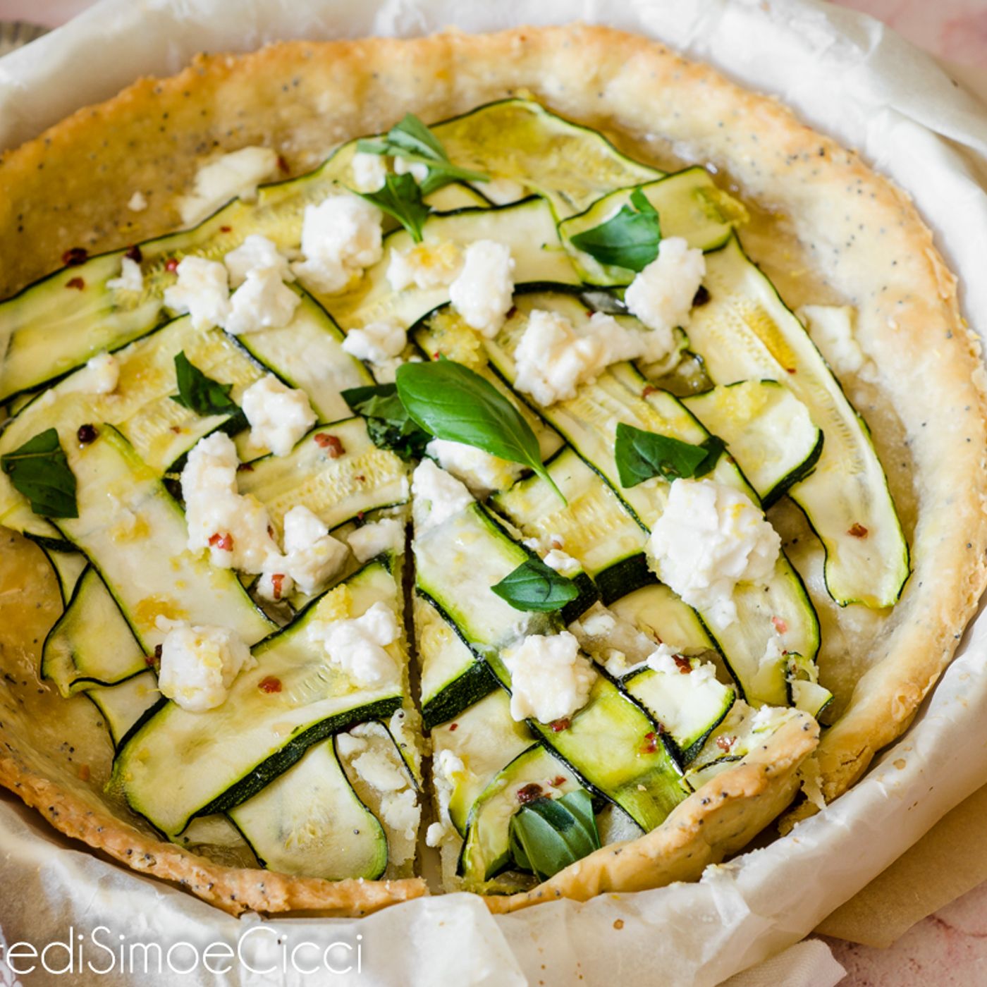 Torta salata rustica con zucchine, caprino e limone episode artwork