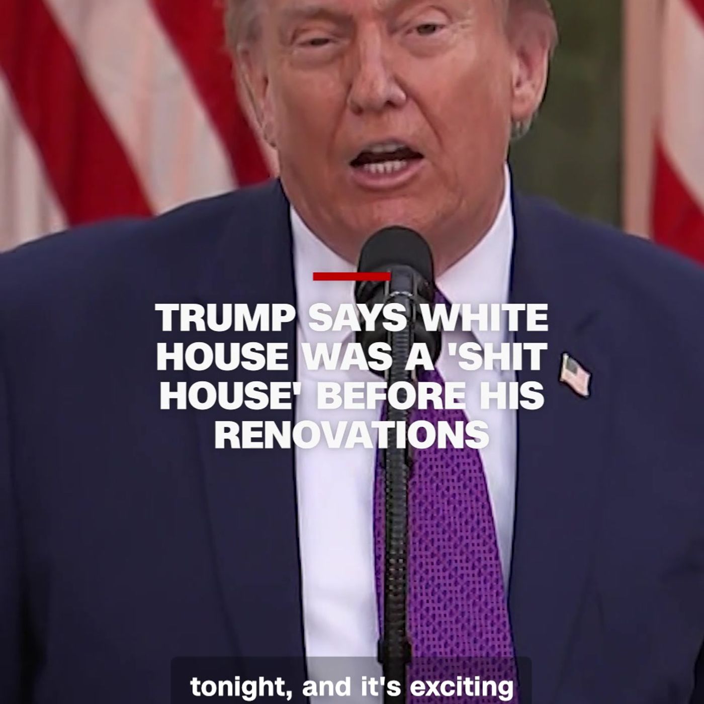 President Donald Trump lauded the changes he is making to the White House while addressing a crowd of law enforcement leaders joking that pr episode artwork