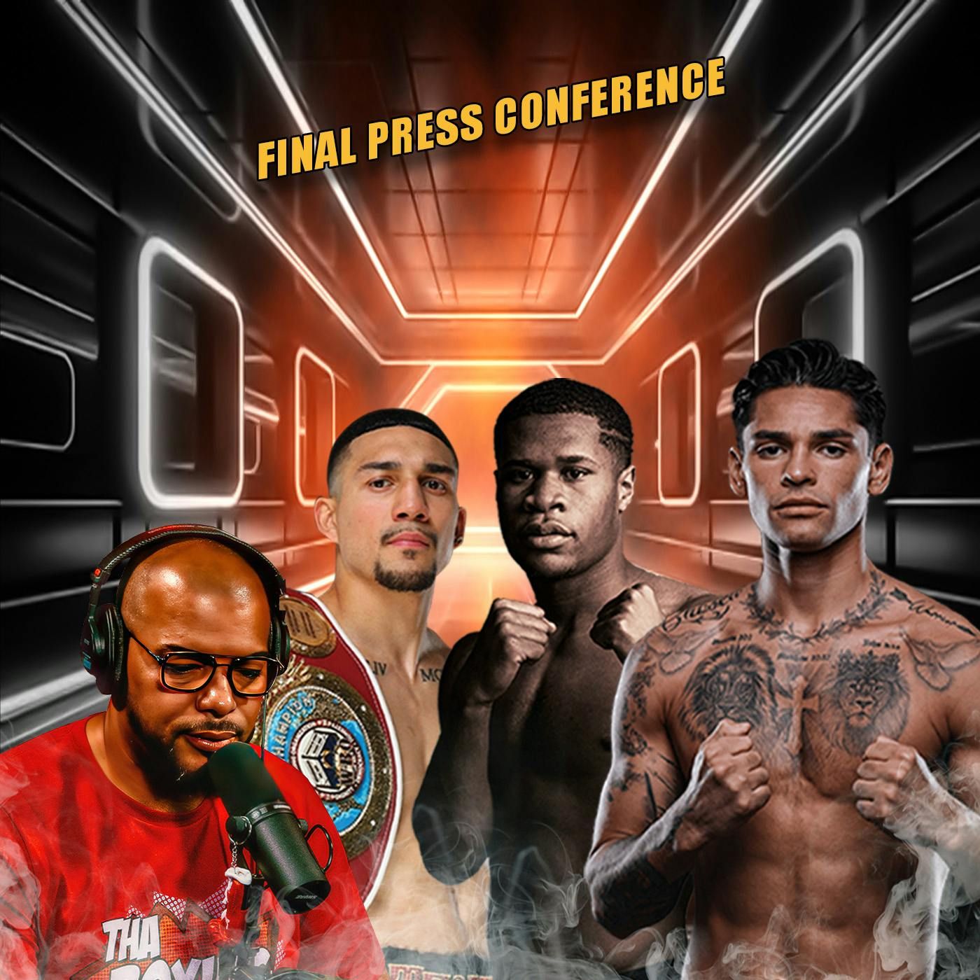 ☎️Garcia Vs Rolly PRESS CONFERENCE❗️Haney Booed😱Bill Cheered, Teo Wears Wrestling Maks👀 episode artwork