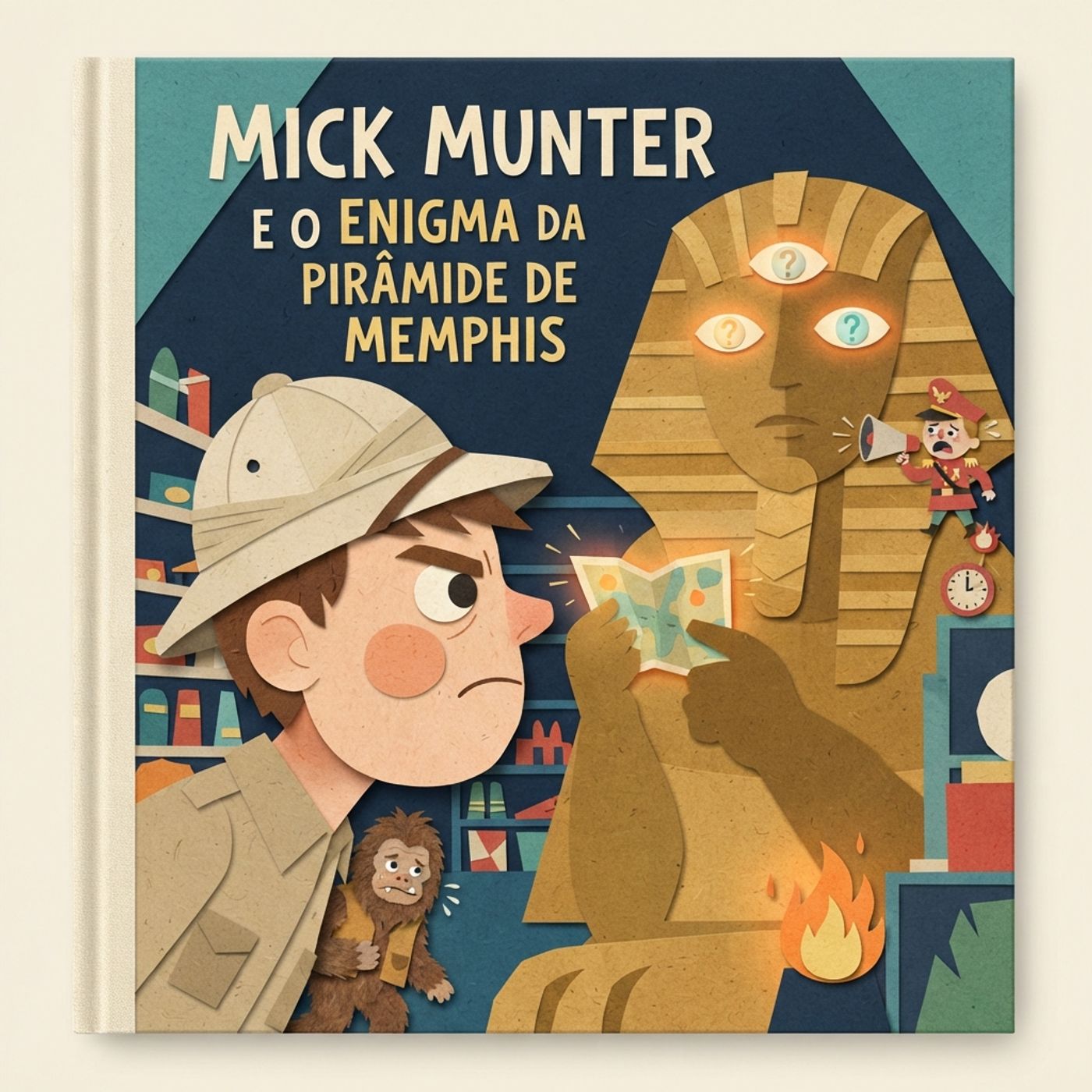 Mick Munter e os Enigmas da Esfinge na Pirâmide ｜ Aventura Animal