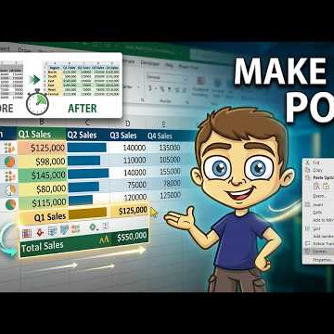 Excel Right-Click Formatting | Make Spreadsheets Pop! episode artwork