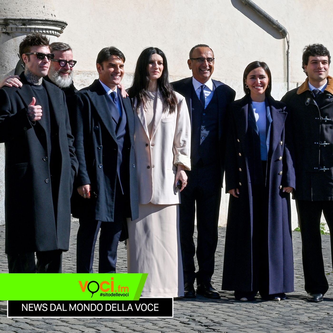 Clicca PLAY e ascolta la news "SANREMO AL COLLE: MATTARELLA RICEVE CONTI E I BIG DEL FESTIVAL"
