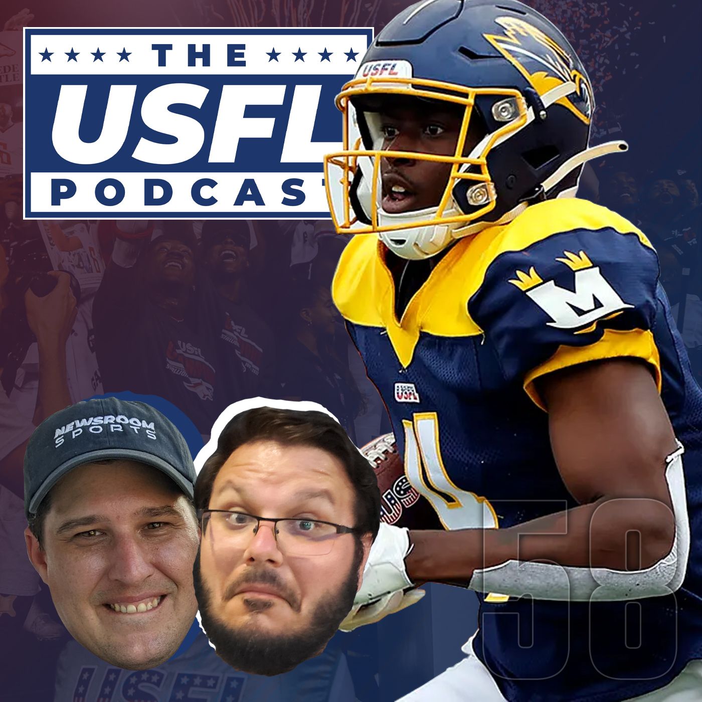 Talking with Derrick Dillon, USFL Playoff Tickets, Week 7 Preview w/ Picks & more | USFL Podcast #58