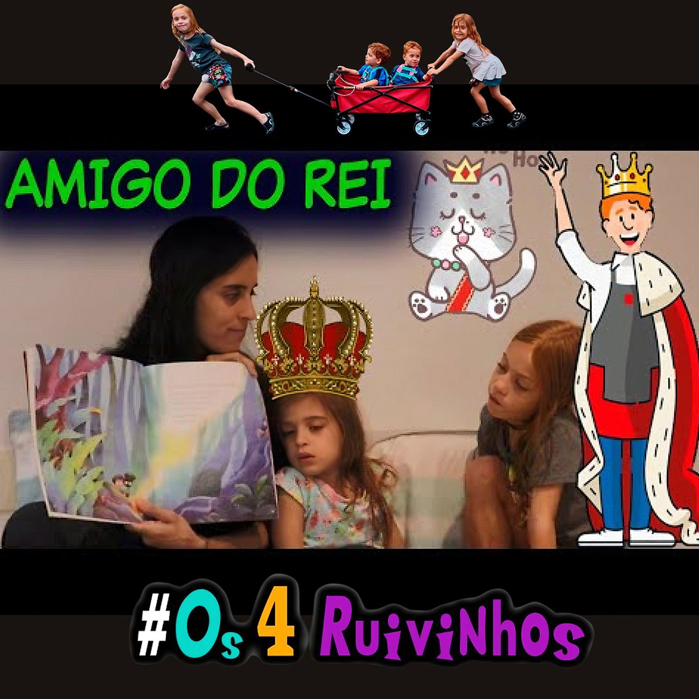 Mãe de 4Ruivinhos conta histórias infantis