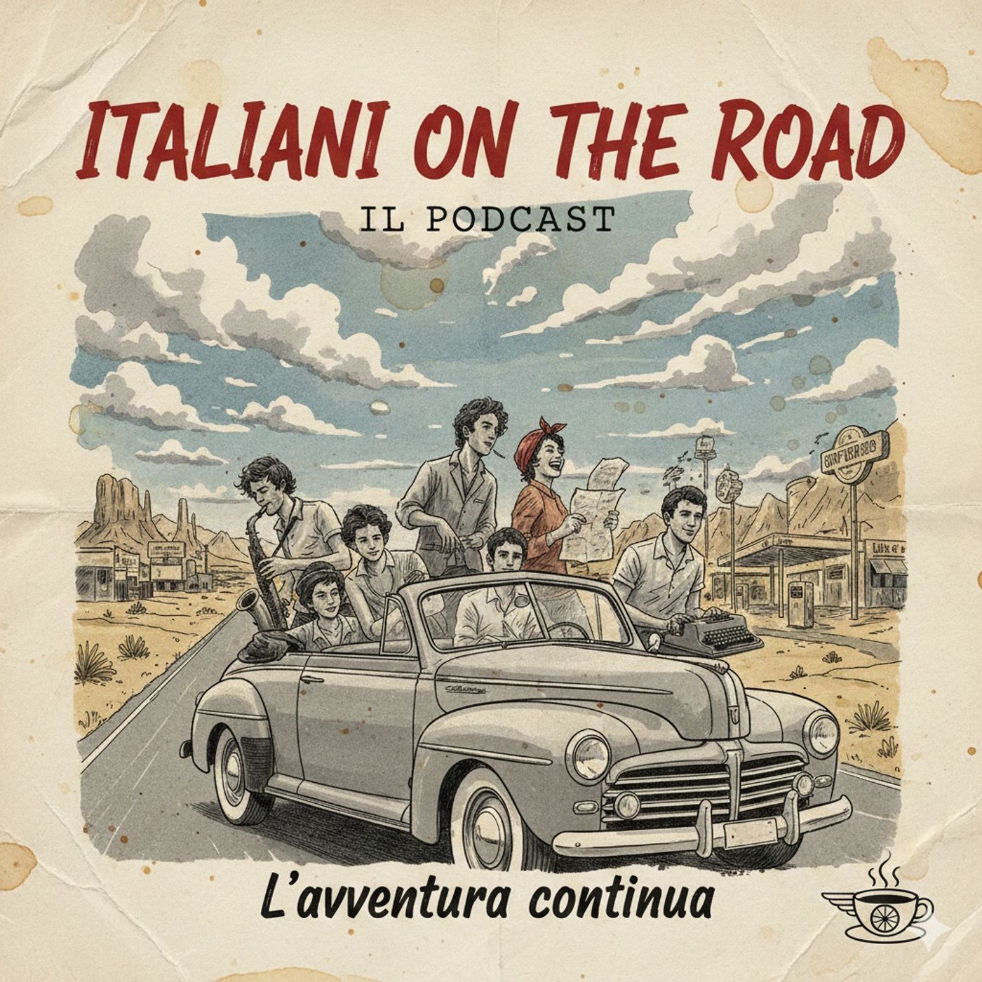 Italiani on the Road cover art