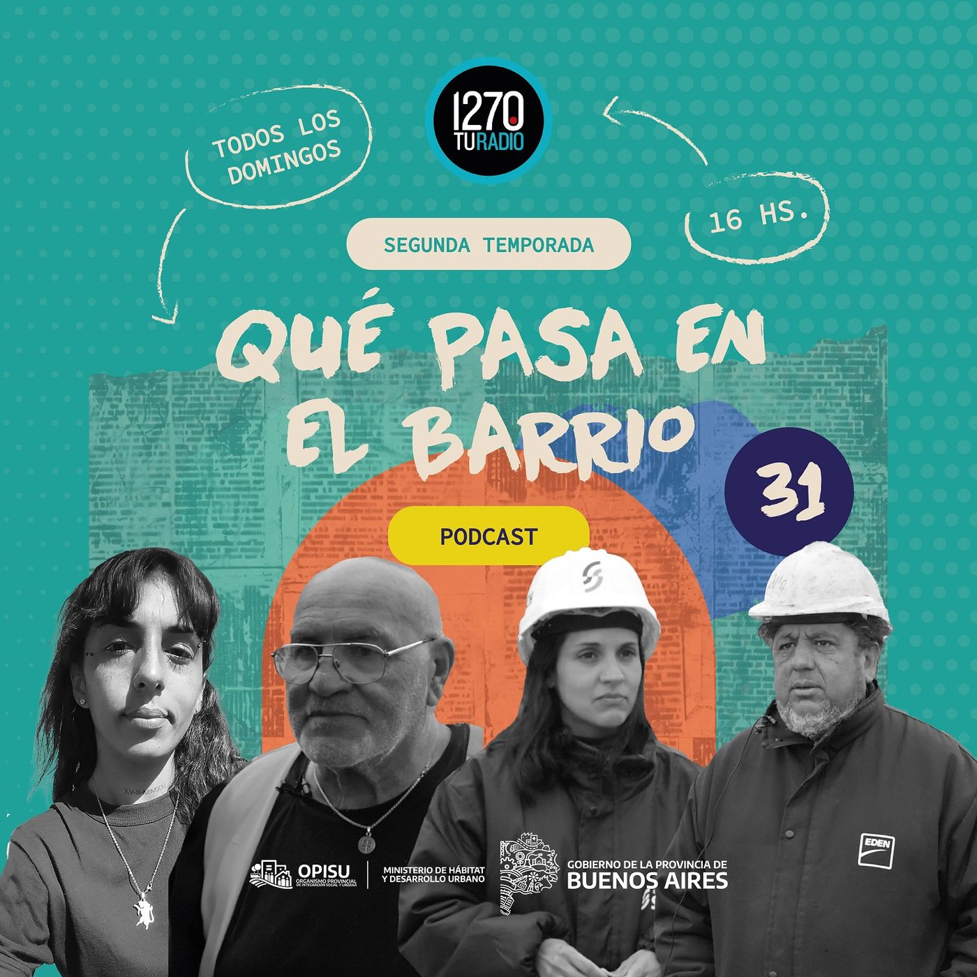 “ Poder contar con la obra pública hace que el barrio se potencie.” Yanina Guglielmucchi, jefa de obra barrio El Mercadito, La Plata episode artwork