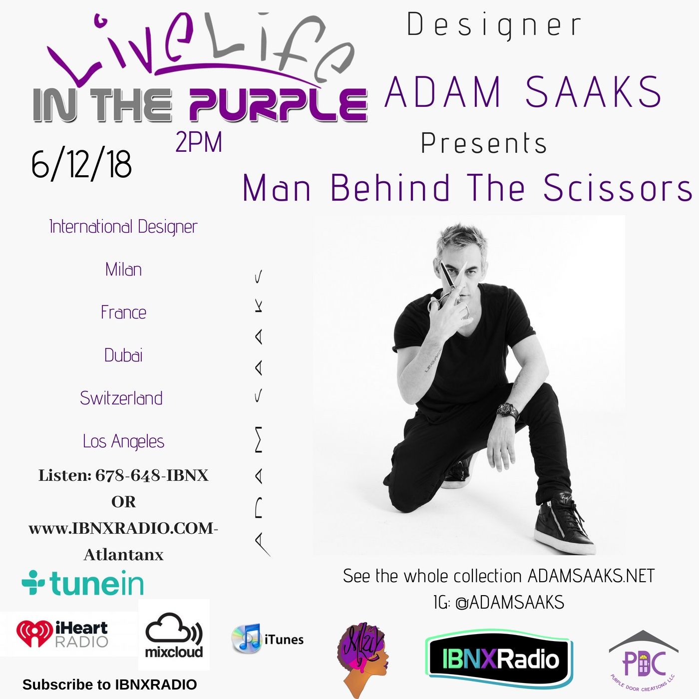 Live Life In The Purple