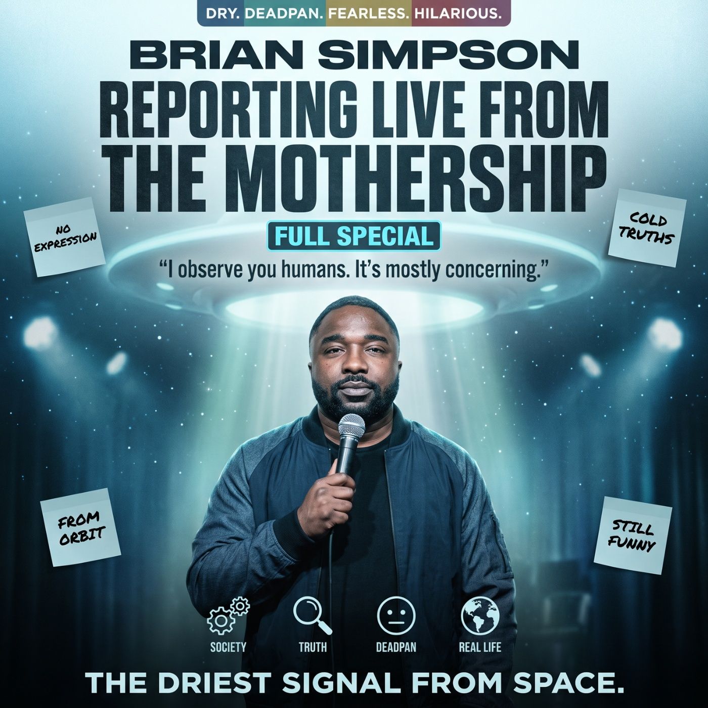 Brian Simpson – Reporting Live from the Mothership Full Special (Stand-up Comedy)