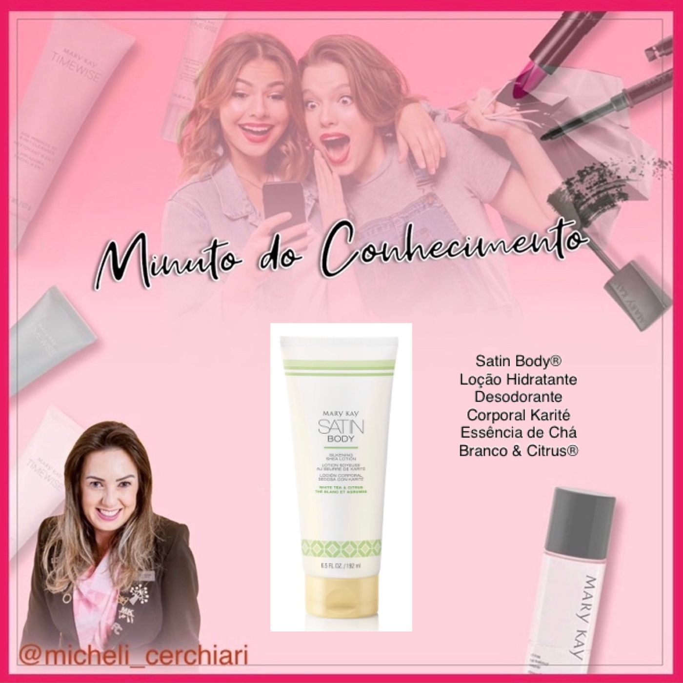 Minuto do Conhecimento - Produtos Mary Kay