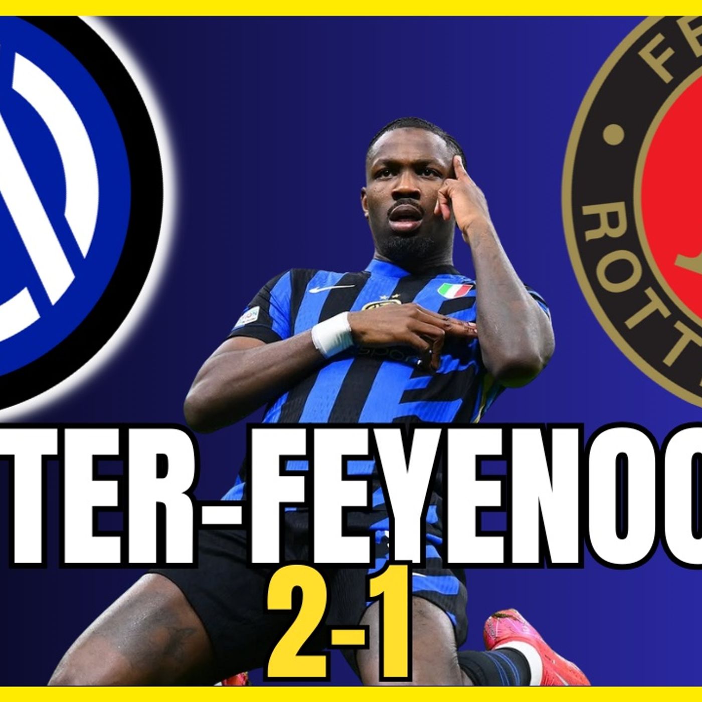 INTER FEYENOORD 2-1: NELLE MIGLIORI 8 D'EUROPA! THURAM DEVASTANTE!