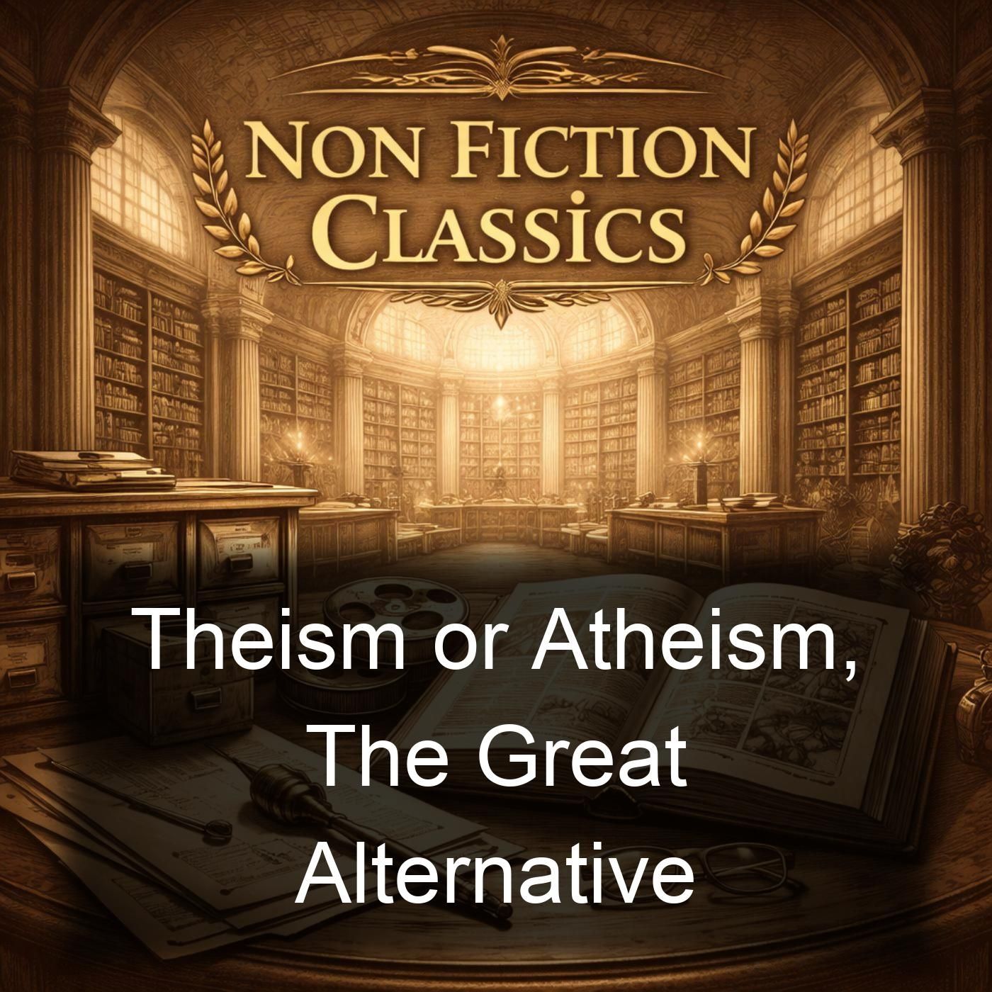 Theism or Atheism, The Great Alternative