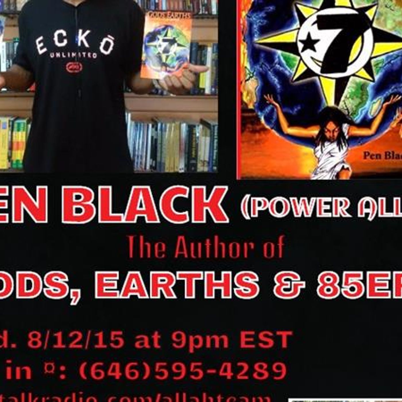 5% Series: Interview w/ PEN BLACK (Power Allah), Author of GODS, EARTHS & 85ers episode artwork