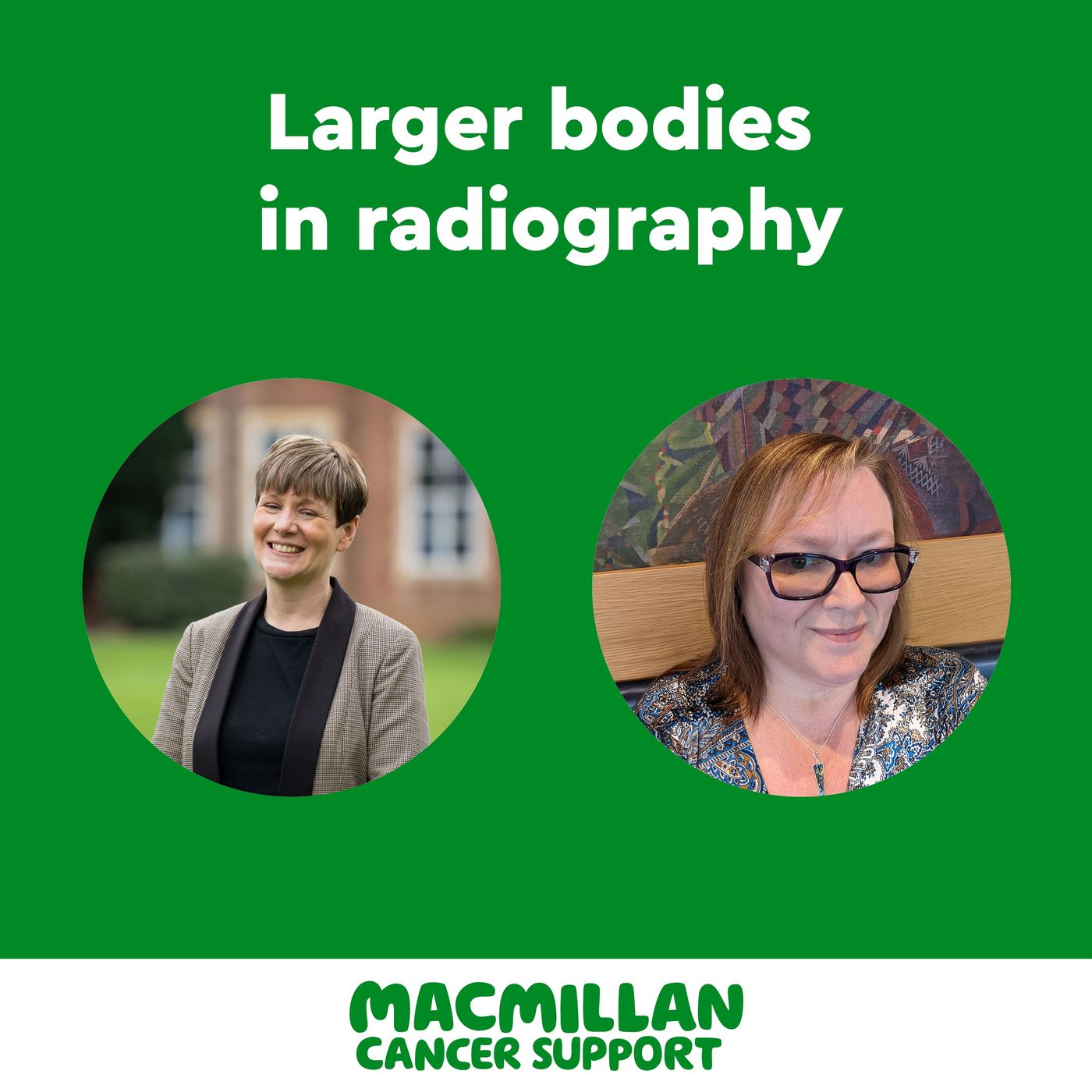 Larger bodies in radiography episode artwork