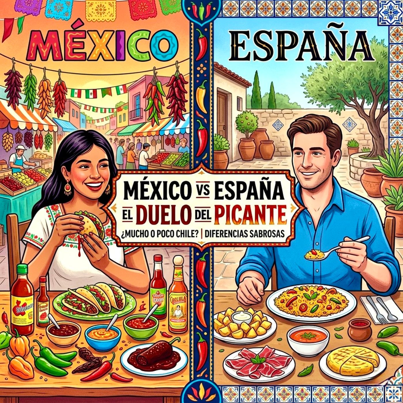Picanton, Hablando del Chile 🌶️ (Pimiento) Diferencias entre Méx y Esp