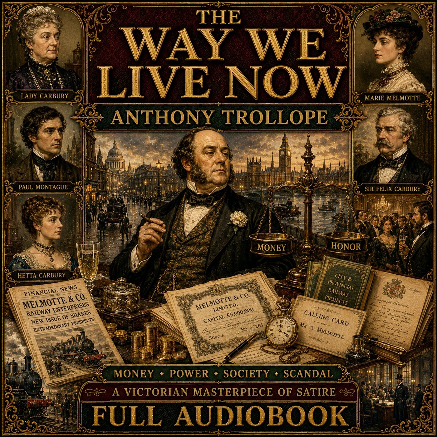 The Way We Live Now by Anthony Trollope | Victorian Society, Money, Power & Scandal | Full Audiobook Part 1