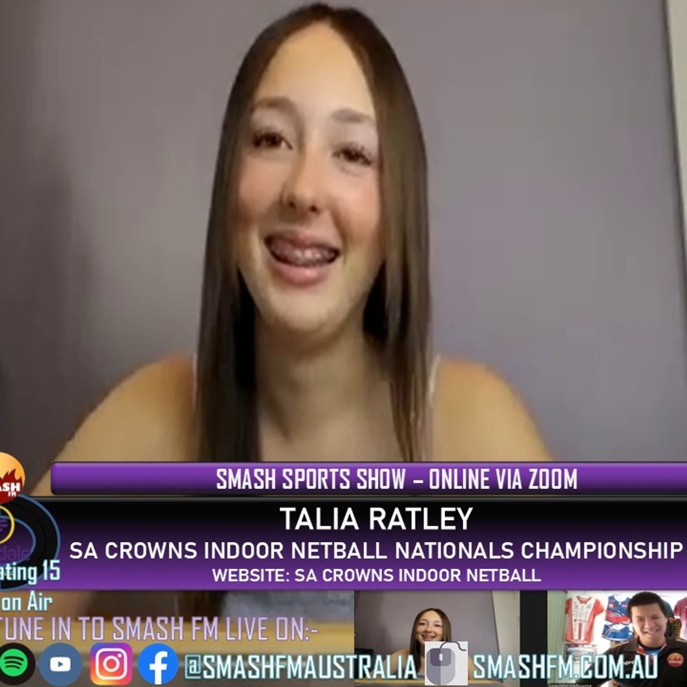 SSS15THYR: SA Crowns Indoor Netball Nationals Interviews 171225