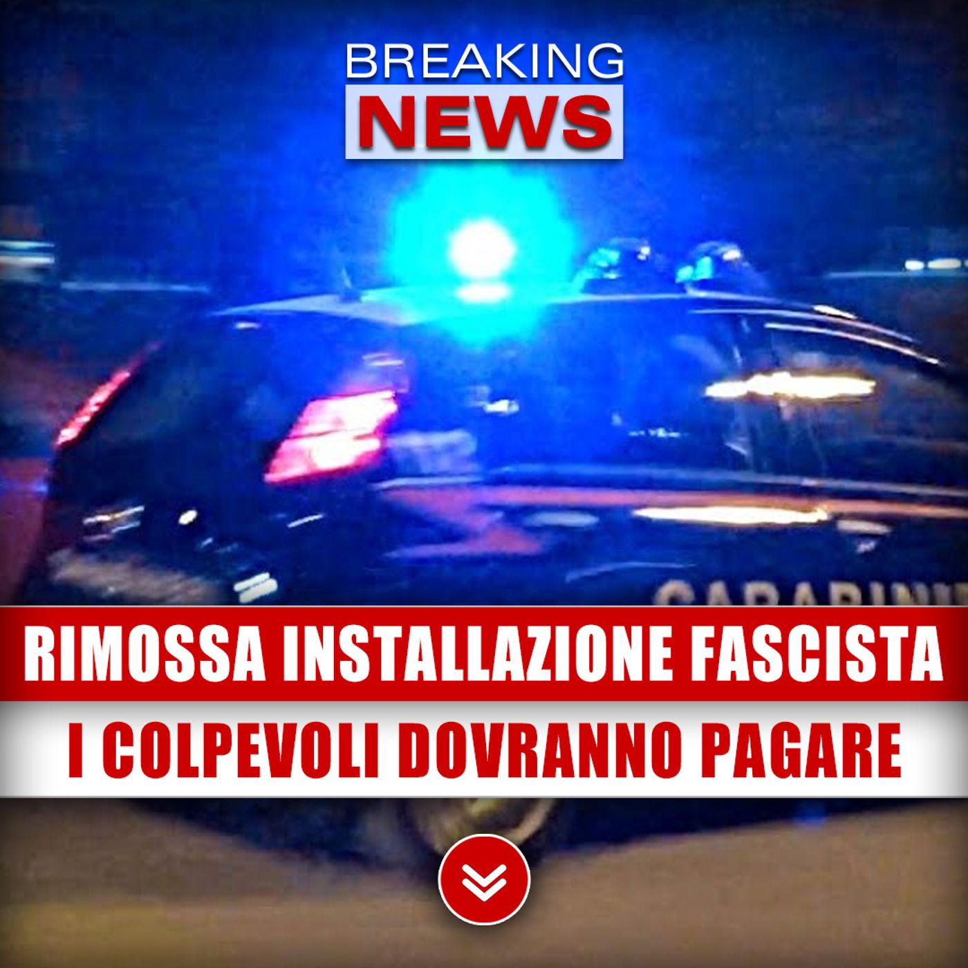 Rimossa Installazione Fascista: I Colpevoli Dovranno Pagare!