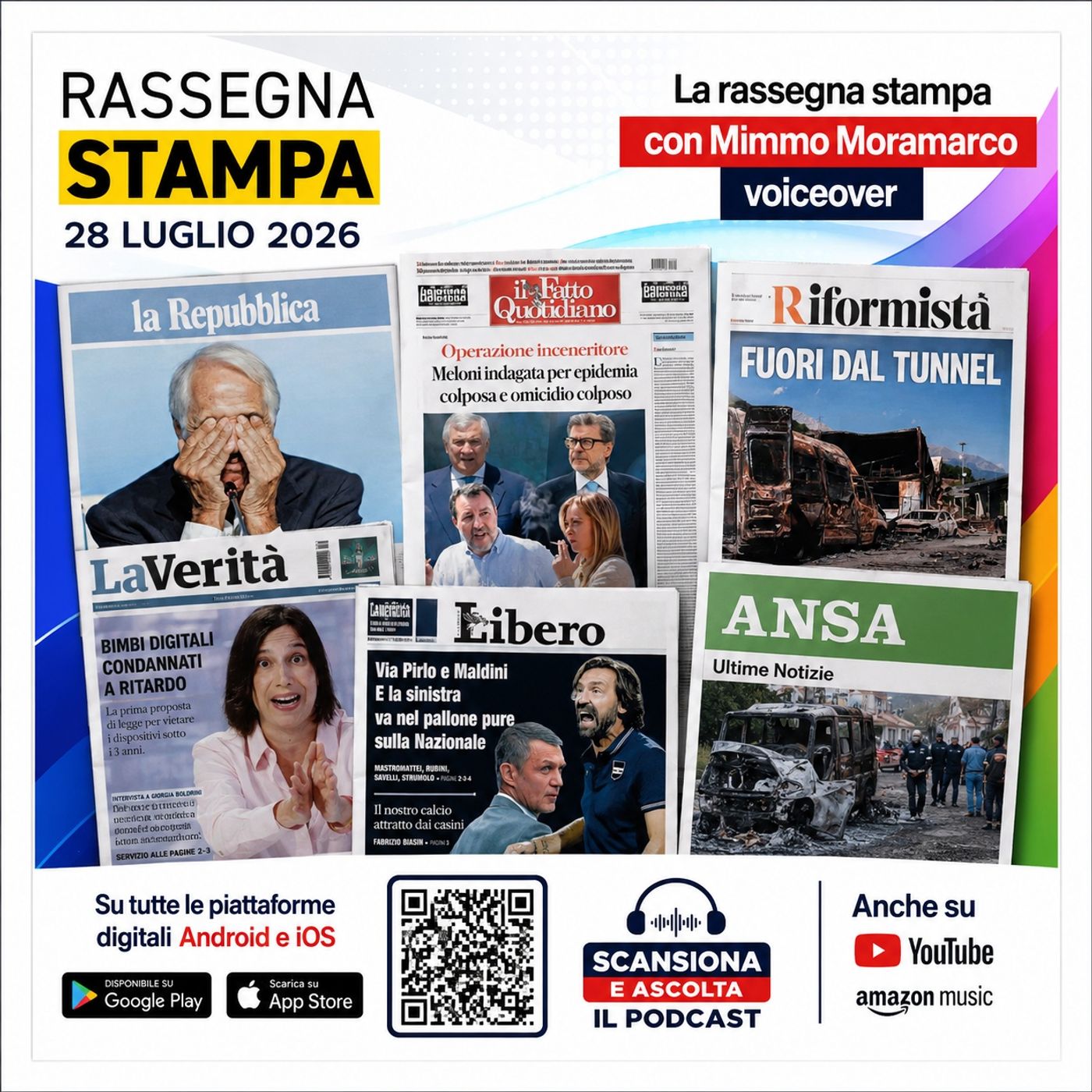 Rassegna stampa del 28 luglio 2026 episode artwork