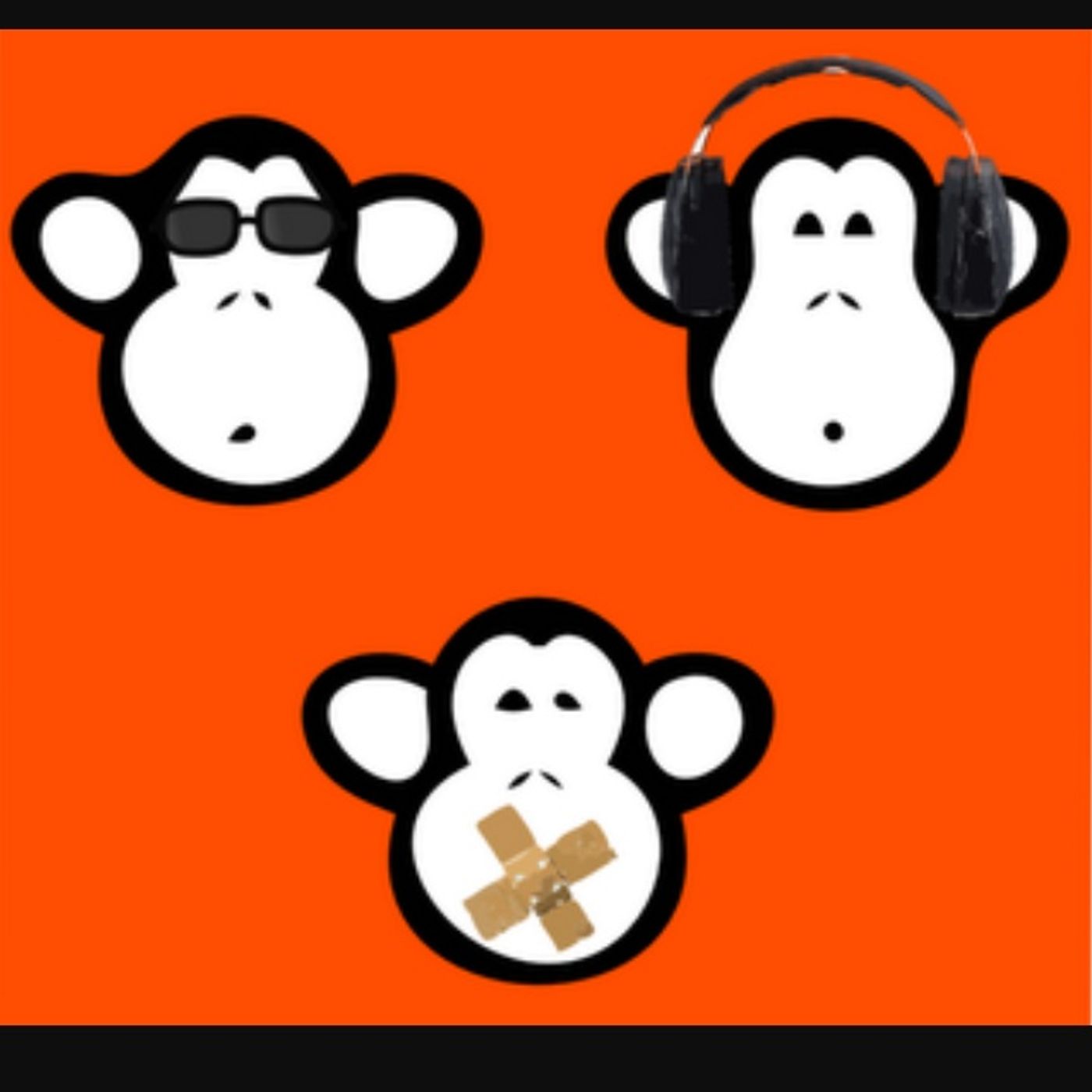 Заставка на телефон три обезьяны