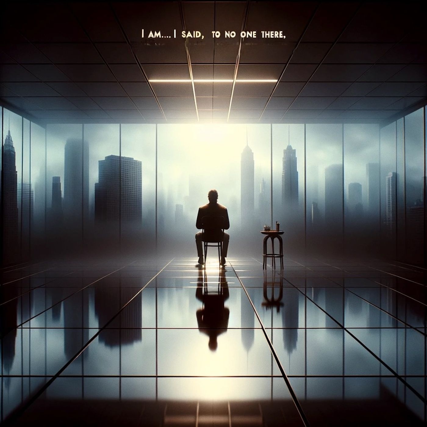 "I am, I said, to no one there. And no one heard at all, not even the chair." episode artwork
