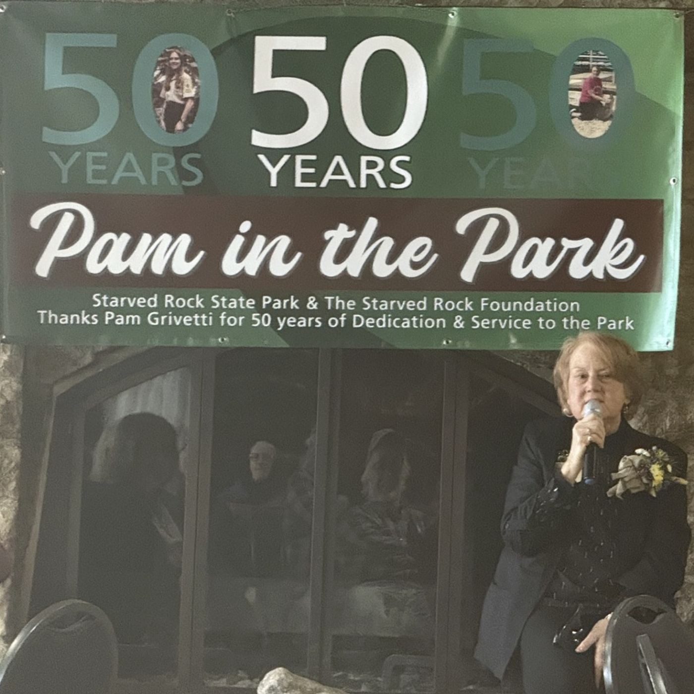 ‘My happy place’: Starved Rock Foundation celebrates Pam Grivetti episode artwork