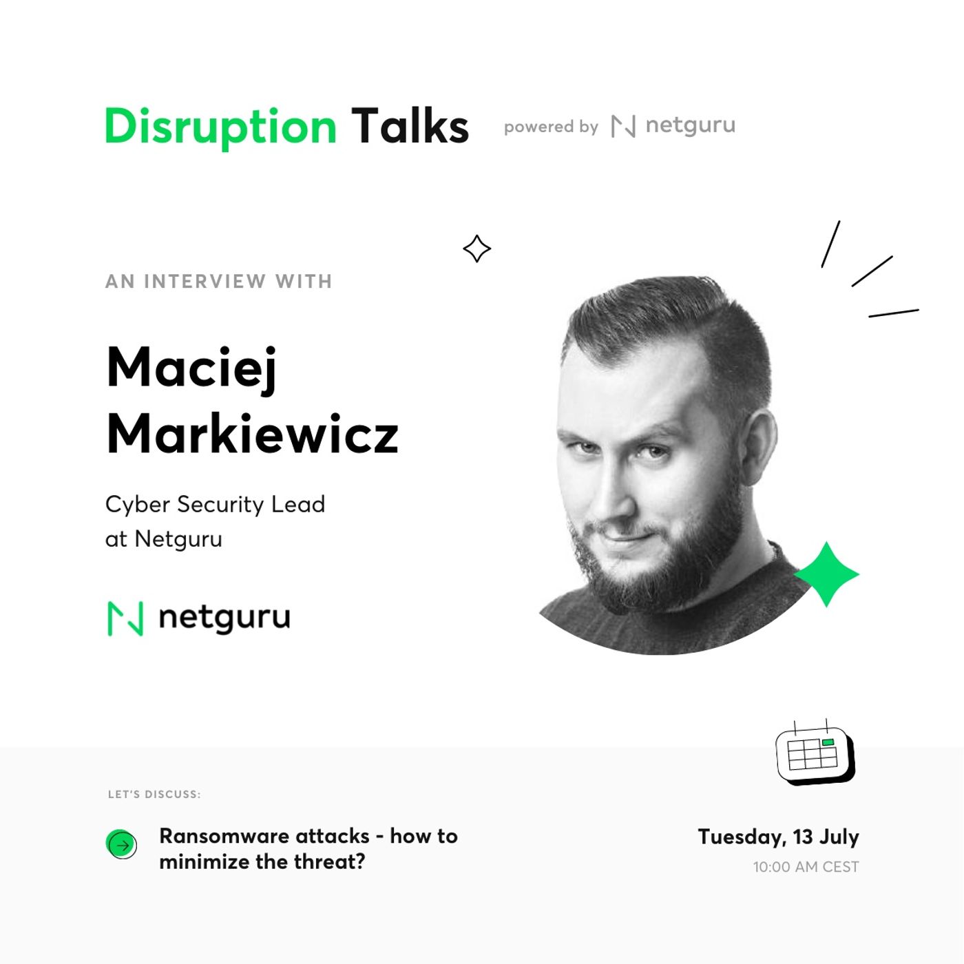 Disruption Talks by Netguru