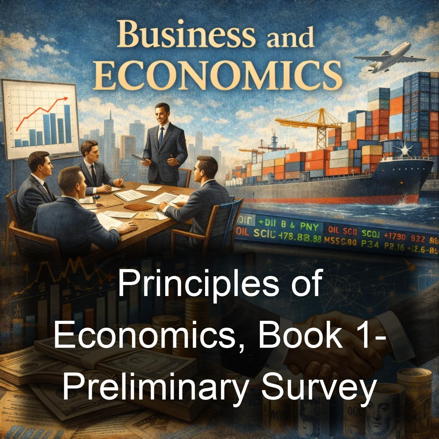 Principles of Economics, Book 1- Preliminary Survey cover art