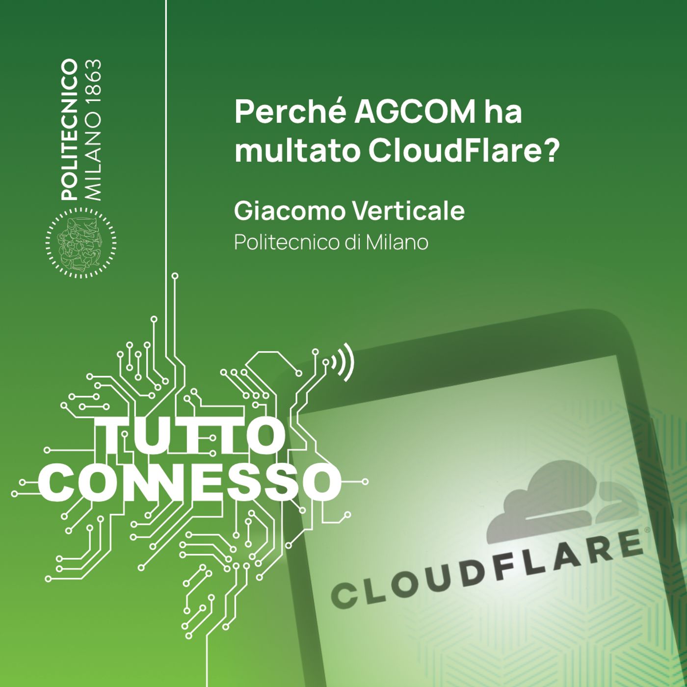Perché AGCOM ha fatto causa a CloudFlare? Con Giacomo Verticale