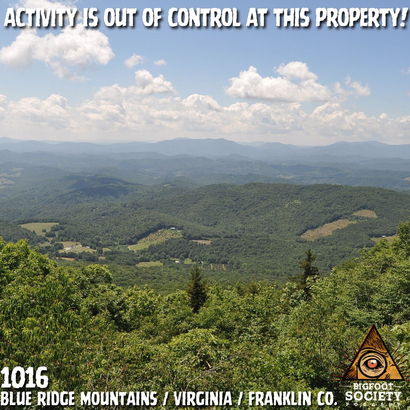 Years of Sasquatch Activity in Virginia’s Blue Ridge Mountains!