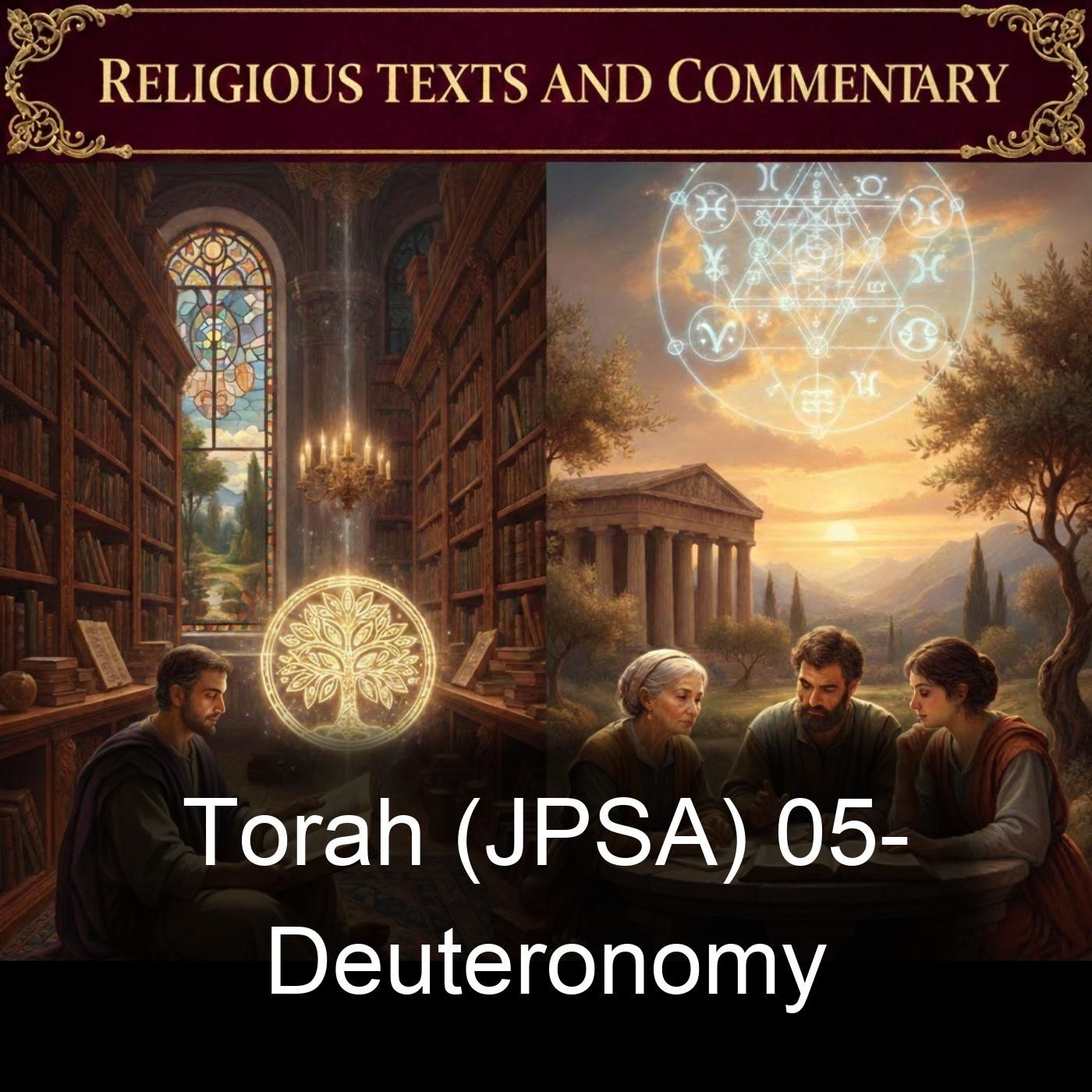 Torah (JPSA) 05- Deuteronomy cover art